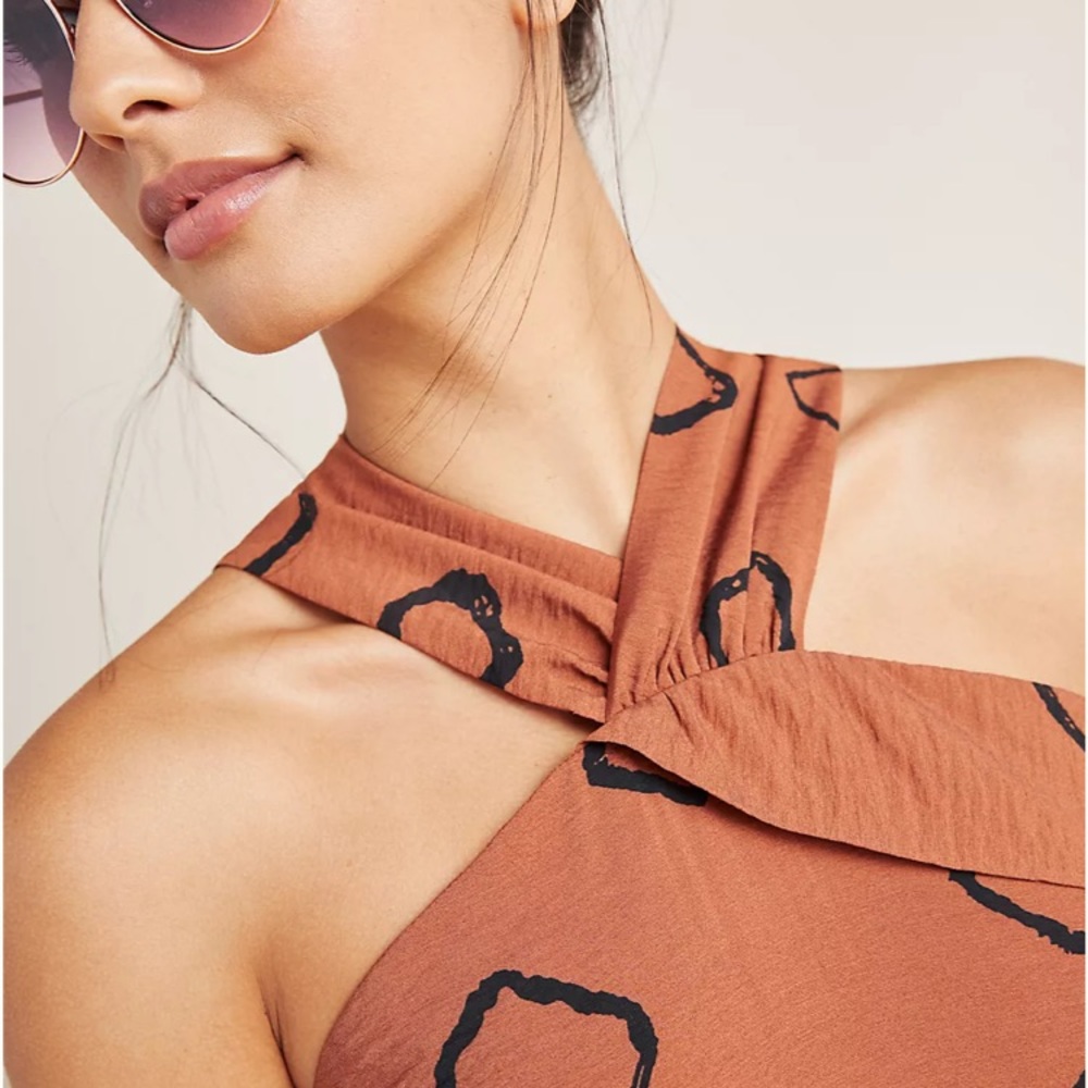 Anthropologie NWT Eva Franco Cedar Jumpsuit - Picture 3 of 9